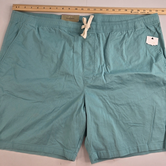 Goodfellow & Co Teal Drawstring Shorts Size XXL NWT - Picture 3 of 11